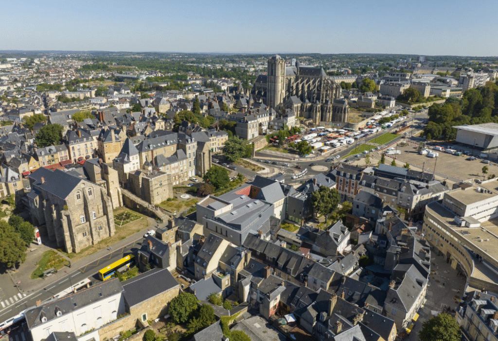 Centre ville du Mans 