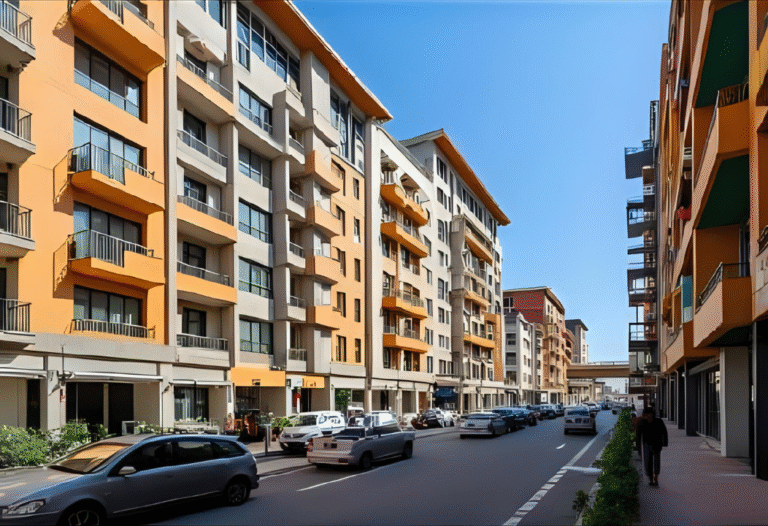 Un Immeuble dans un ville